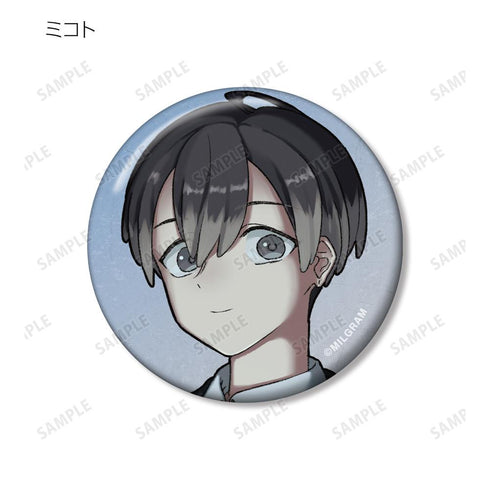『MILGRAM -ミルグラム-』描き下ろし 4th Anniversary ver. トレーディング缶バッジ(単位/BOX)【202510再販】